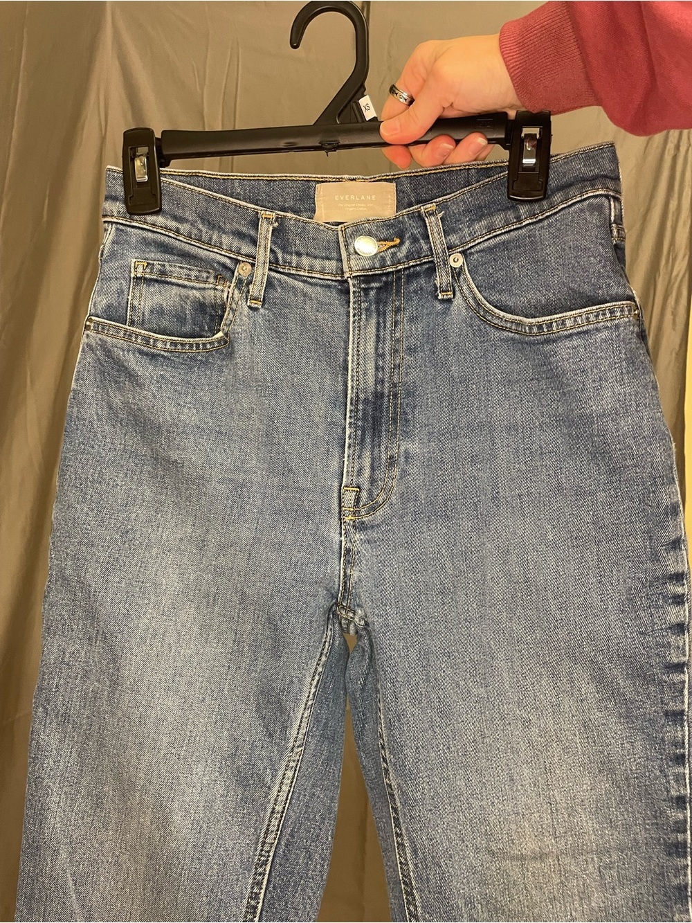 Everlane Classic Blue Straight Original Cheeky Jeans - Picture 4 of 10